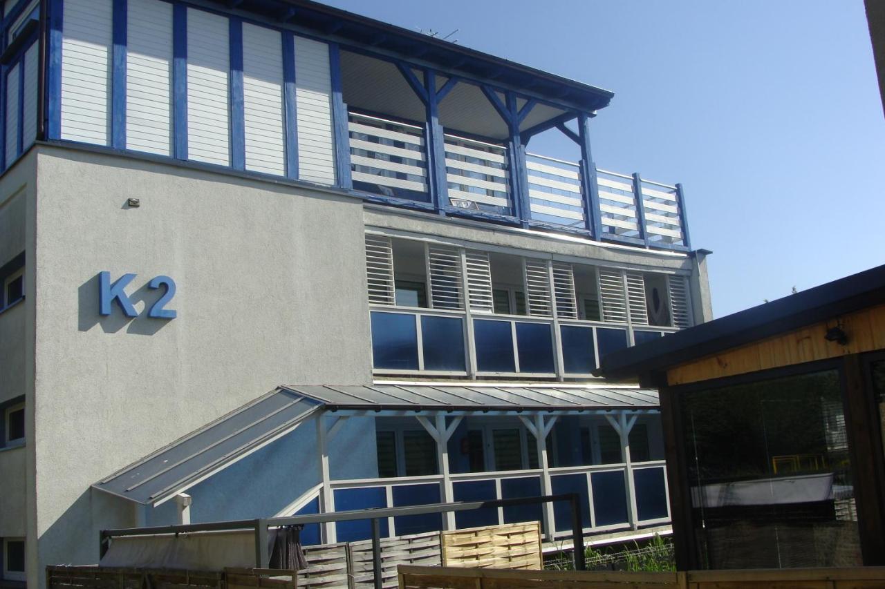 K 2 Hotell Jastrzębia Góra Exteriör bild